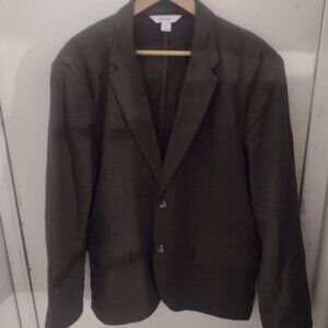 Old Navy Linen-Blend Blazer, XL "Heritage" Green